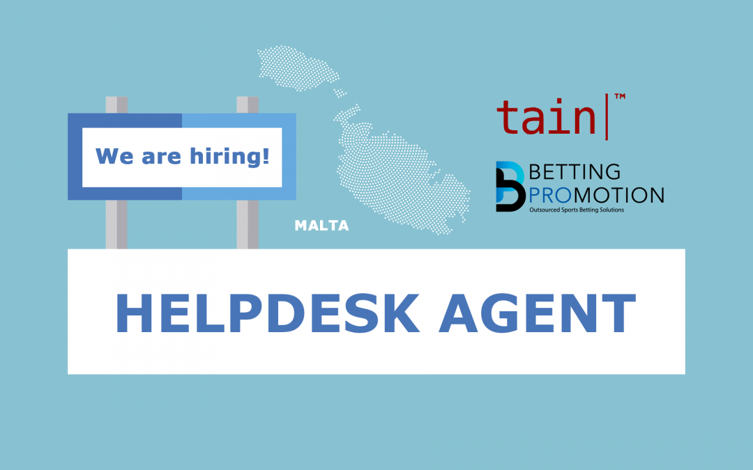 We are hiring: Helpdesk Agent