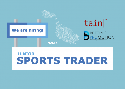 We are hiring: Junior Sports Trader