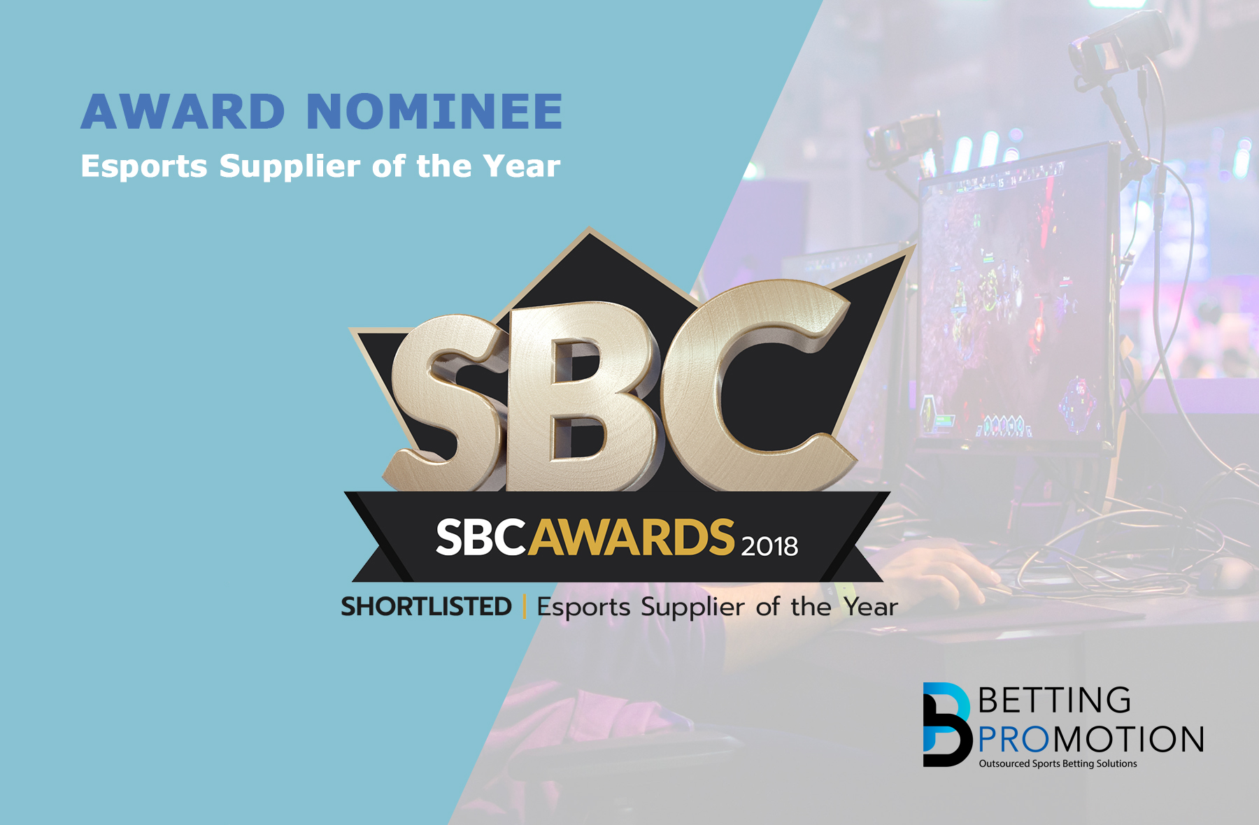 Betting Promotion Esports Supplier of the Year 2018